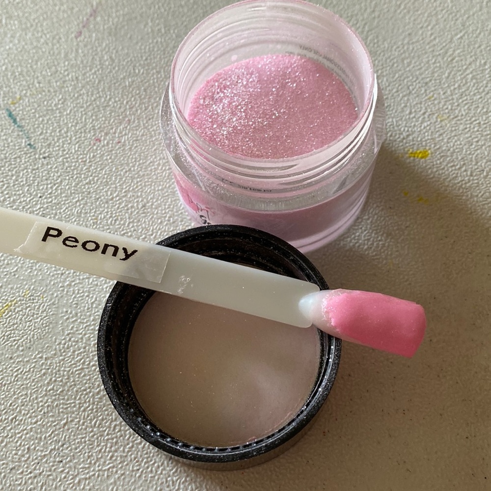 Peony Peppi Gel Dip Powder @ least a 3/4 jar left